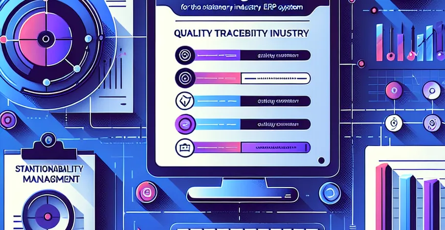什么是文具行业 ERP 系统的质量追溯管理功能？作用与实现